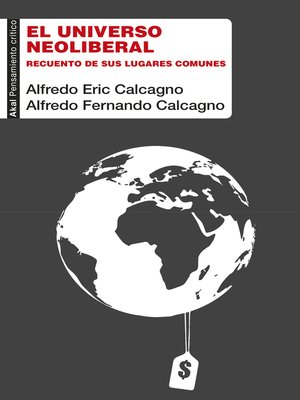 cover image of El universo neoliberal